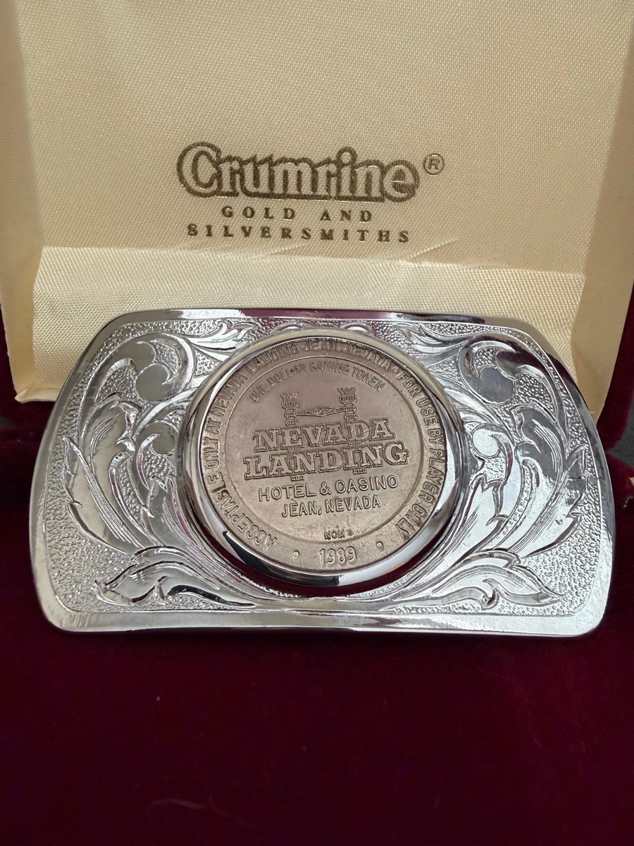 Nevada Belt Buckle In Collectible Western Americana Belt  display picture 1