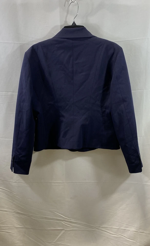 Blazer Traje Para Mujer Zara Azul Viscosa Elastizado Talla Mediana Nuevo Con Etiquetas Foto 2 de 4