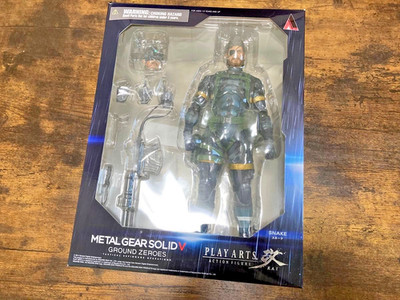 Square Enix Play Arts Kai Metal Gear Solid V Ground Zeroes Snake READ DESCRIPTIO