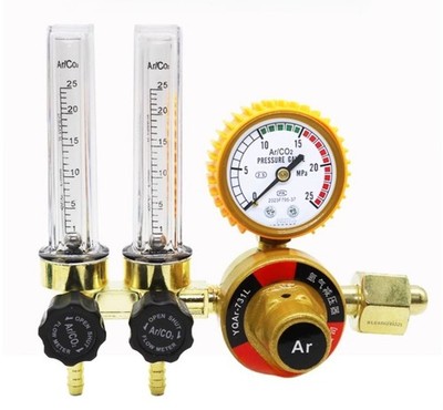 Argon Gauge Energy-Saving Shock-Resistant Single/Dual-Tube Pressure ReducerValve
