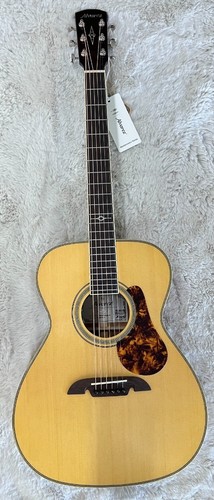 Alvarez MF60e Herringbone Masterworks Acoustic Electric Solid OM Guitar, B-Stock