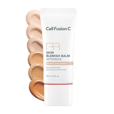 Cell Fusion C Skin Blemish Balm Intensive 30ml BB Cream 6 Colors K-Beauty