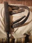 Vintage Leather Strop (intact with Handle) and Straight Razor w/original Box.  — photo 1