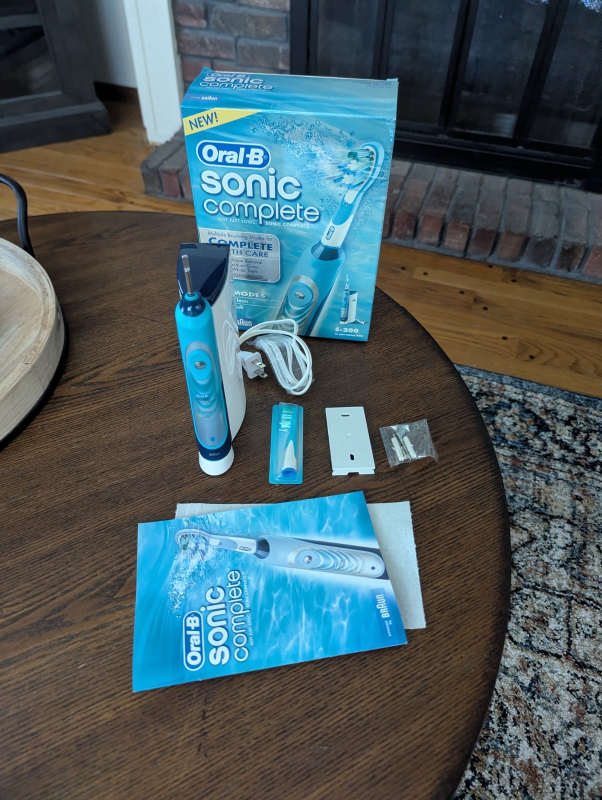 Oral B Sonic Complete Electronic Toothbrush: Model S-200, Braun (Fast Ship)