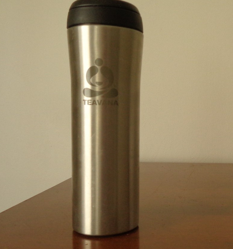 Vana Equal Trade Stainless Steel Travel Mug Tumbler W/ Tea I