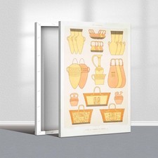 Canvas Print Oil Paintings Reproduction Ancient Egyptian Vase Design