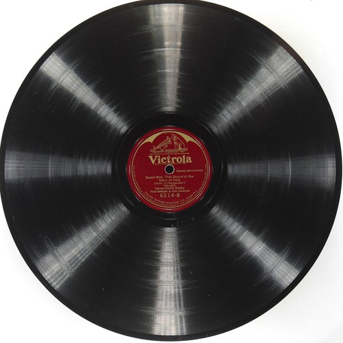 MELBA JOHN LEMMONE Gentle Lark / Sweet Bird VICTROLA 6214 VG+ 78 10" Opera - Picture 4 of 4