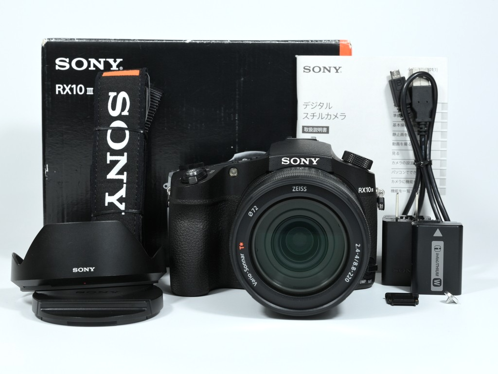 【美品・箱付き】 SONY DSC-RX10M3 Cyber-shot Sony Cyber-Shot DSC-RX10M3 20.1MP Digital SLR Camera with 3in