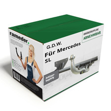 G.D.W. Anhängerkupplung abnehmbar für Mercedes SL 05.1971-12.1989 AHK G.D.W. Anhängerkupplung abnehmbar für Mercedes SL 05.1971-12.1989 AHK