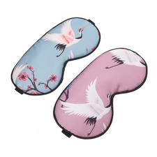 2Pcs Comfortable Eye Protectors Skin-friendly Blinder Night Sleeping Eye Cover