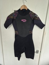 Gul Women's Shortie Wetsuit Size Uk 8 Preowned Surf Sea