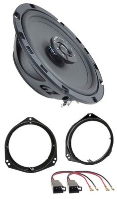 Ground Zero 110Watt 16,5cm 2-Wege Lautsprecher für Nissan Primastar Opel Renault