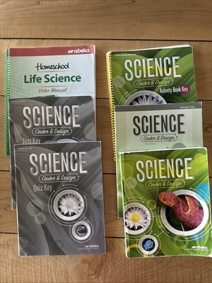 Abeka Science Order & Design Grade 7 Student Text & Parent Teacher Kit Key 2nd E