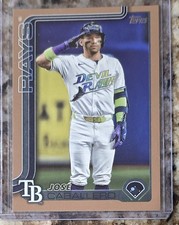 2025 Topps Series 1 - Jose Caballero #133 Gold /2025