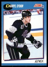 1990-91 Score - First Round Draft Choice Darryl Sydor #425 (RC)