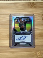 2021 panini silver prizm auto Cristian Pache # RA-CP rookie Atlanta Braves