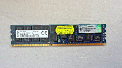 Kingston 16GB 2Rx4 PC3L-106000R 9995516-080.A00G HP647653-081 Server RAM