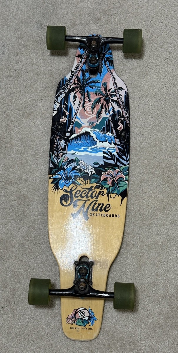 Sector NINE 9 longboard vintage skateboard GULLWING