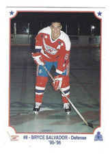 1995-96 Lethbridge Hurricanes (WHL) Bryce Salvador