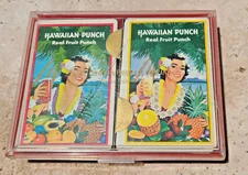Vintage Hawaiian Punch Playing Cards – Double Deck Bridge Set – Brown & Bigelow