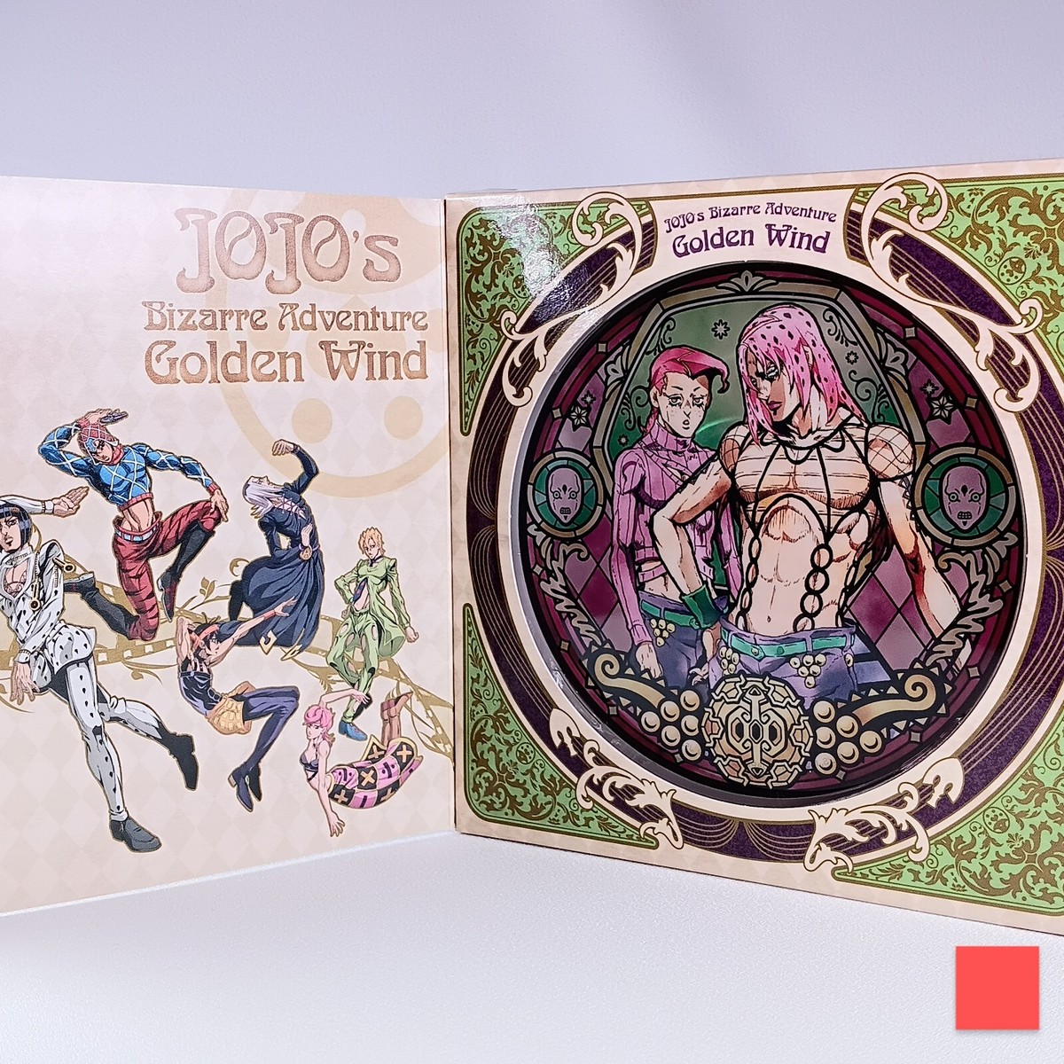 Diavolo & Vinegar Doppio JoJo's Bizarre Adventure Golden Wind Disk