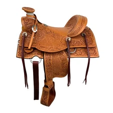 Double T Sundance Wade Style Horse Saddle - Size 13 Inch
