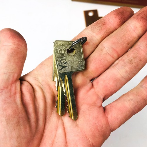 Yale Classroom Utility Lockset BR 5308 380AN US10 Satin Bronze New Old Stock NOS - Picture 11 of 12