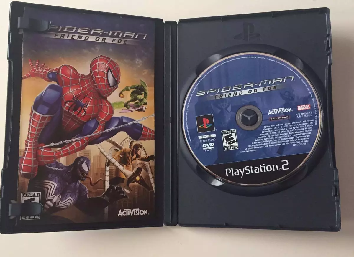 Spider-Man: Friend or Foe - PlayStation 2 (PS2) Game - Complete and Tested