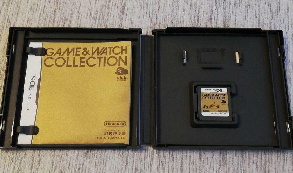 Nintendo DS Club Nintendo Limited Game & Watch Collection 1 & 2 set Japan NDS - Image 4 of 4
