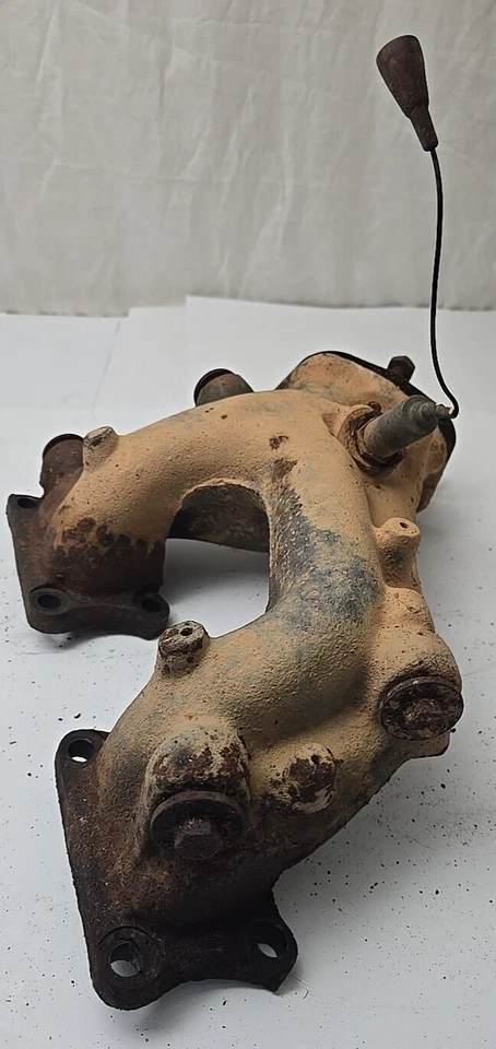 Nissan 720 Exhaust Manifold 83-86 1983-1986 OEM Nissan Original NO CRACKS 84 85 - Image 4 of 4