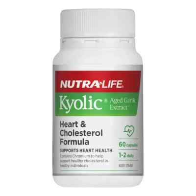 NEW NUTRA-LIFE KYOLIC AGED GARLIC EXTRACT 60 Capsules All Size NutraLife