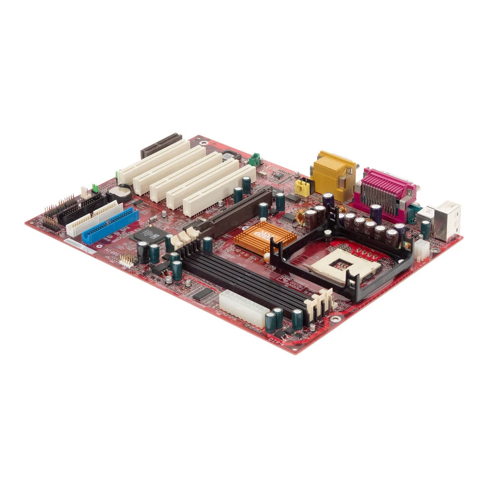 Motherboard ATX MSI MS-6547 Ver: 1 645 ULTRA Socket 478 DDR AGP PCI Cnr - Image 3 of 3