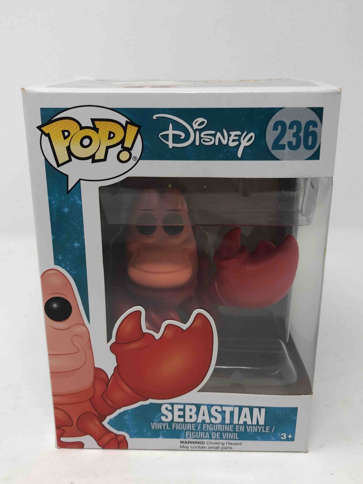 En Oferta Funko Pop! Disney The Little Mermaid Sebastian #236 Vinyl Figure Damaged