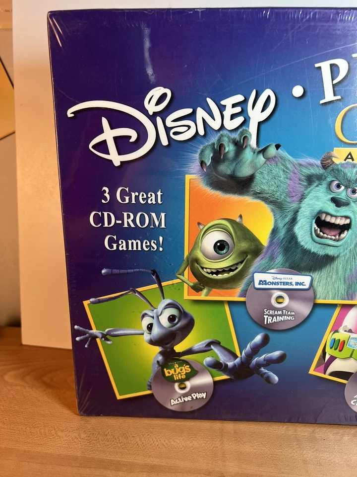 NEW Vtg 2001 Disney Pixar Classic Activity Collection: 3 CD-ROM Games - Image 2 of 4