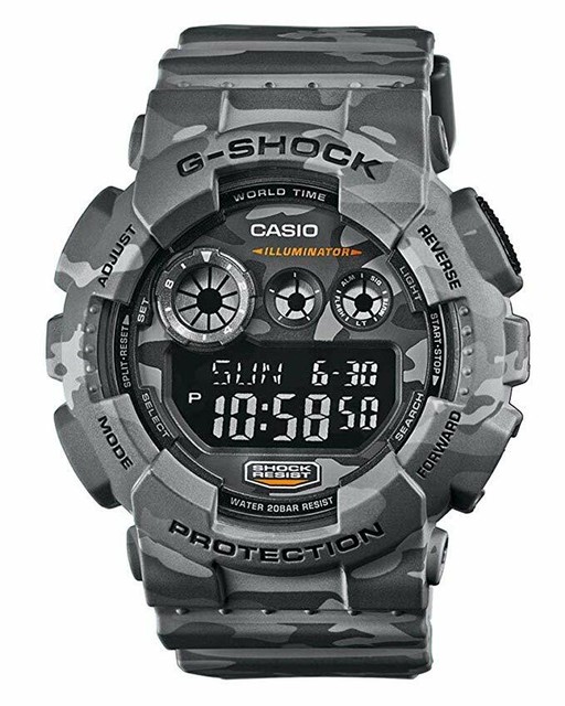 g shock army grey