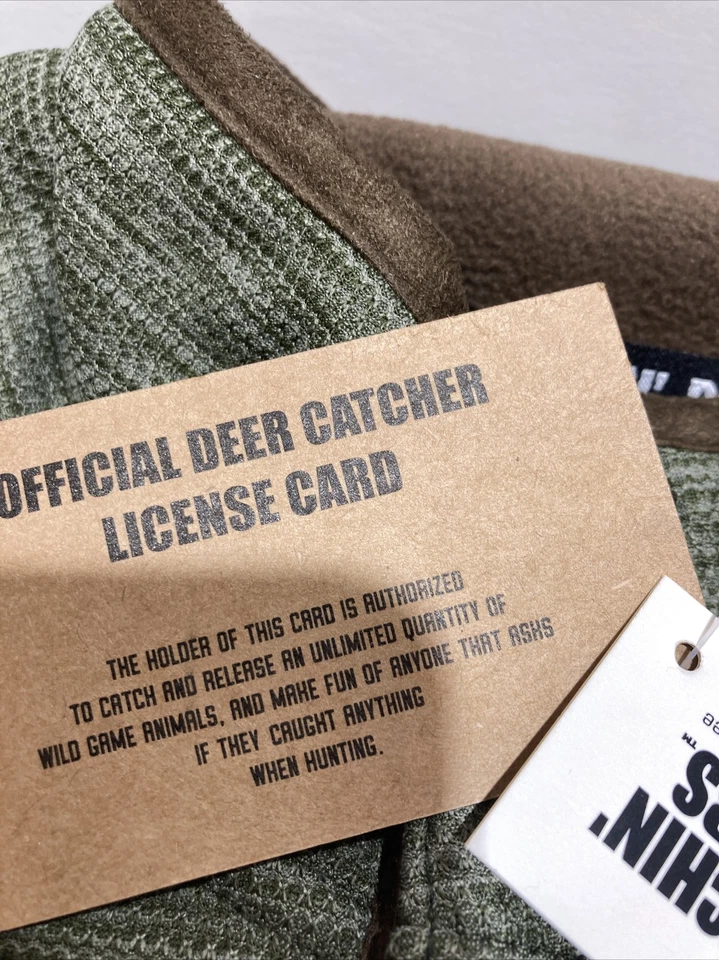 Catchin’ Deer. 1/4 button sweater size Sm - Image 3 of 4