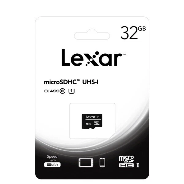 LFSDM10-32GABC10 Lexar 32GB High Performance microSDHC Class 10 UHS I-UK - Image 2 of 3