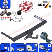 AHK ES7 FüR VW Passat Bj 05-10 AnhäNgerkupplung 3C Stufenheck Limousine Garantie