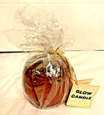 Red APPLE Scented GLOW CANDLE 4" Bromwell USA Holiday Rare - BRAND NEW SEALED