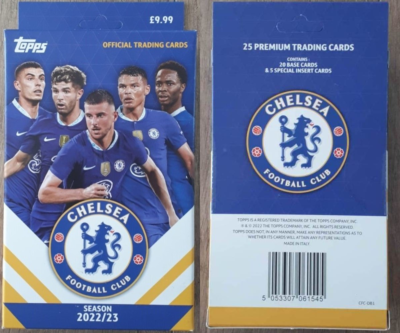 Topps Official Fan Set 2022/2023 (22/23) CHELSEA FOOTBALL CLUB