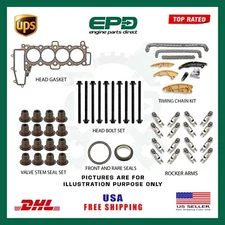 FOR LAND ROVER RANGE ROVER 204DTA 204DTD TIMING CHAIN KIT WITH REBUILD KIT 2.0 D