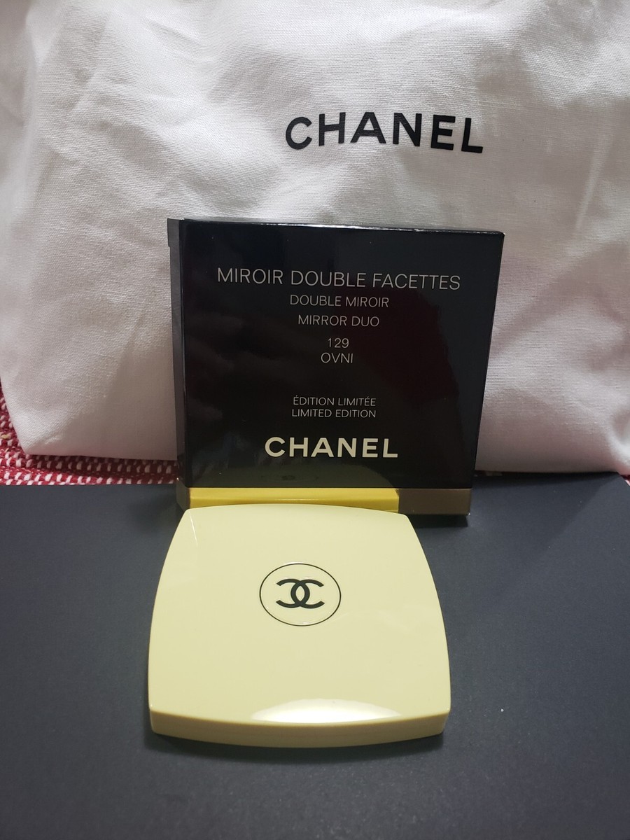 CHANEL DOUBLE MIRROR DUO, OVNI/YELLOW, NIB | eBay