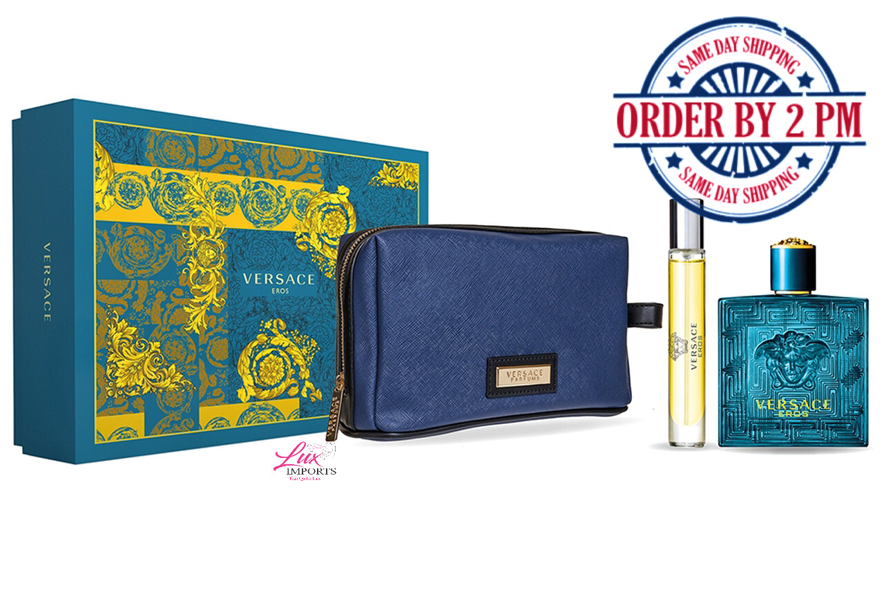 versace eros gift set