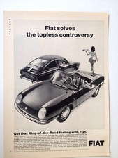 1967 Fiat 850 Print Ad