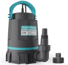 Aquastrong 1HP Submersible Utility Sump Pump ESU100PM