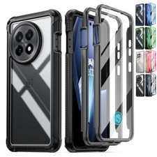 For OnePlus 13R 5G Case 2 Front Frame Built-in Screen Shockproof Full Body Cover