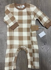 Lot Of 3 New Baby Boy Size 12 Months Clothes Romper/Overall Carters