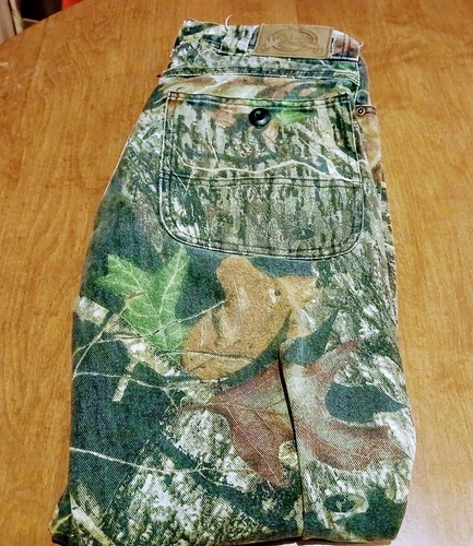 Pantalon De Chasse Cabela's Mossy Oak Brush Cargo Camouflage, Taille 46x36, Large, Homme