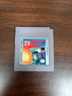 F-1 Race (Nintendo Game Boy 1991 CLEAN TESTED) Genuine Authentic (Cart Only)