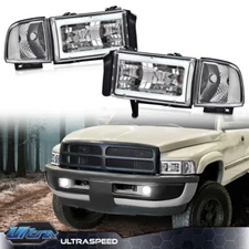 For 1994-2002 Dodge Ram 1500 2500 3500 Headlights/Tail Lights/Fog Lights